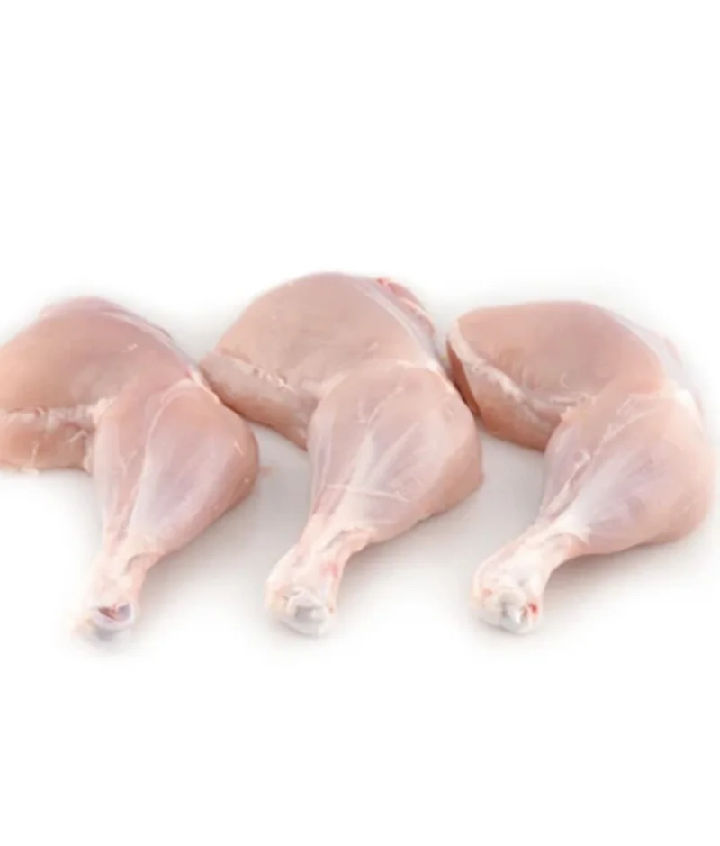 Skinless leg quarters