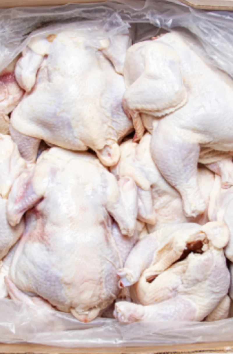 Whole chicken selection