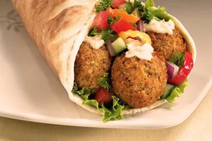 Falafel Pita Wrap